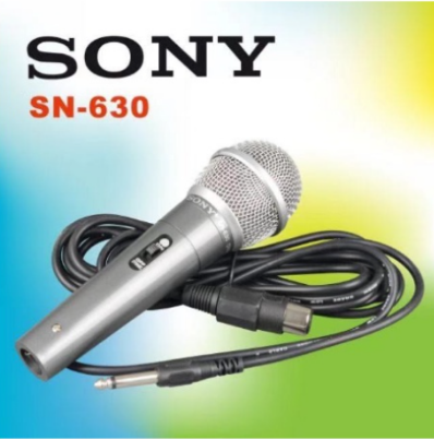 Wired Dynamic Audio Vocal Microphone Mic SONY SN-630
