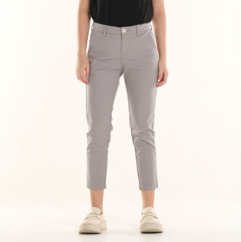Lee High Waist Trousers for Women in Ultimate Gray