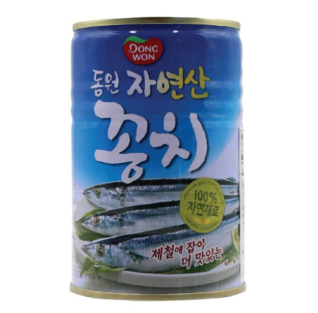 Dong Won Canned Mackerel Pike 400g