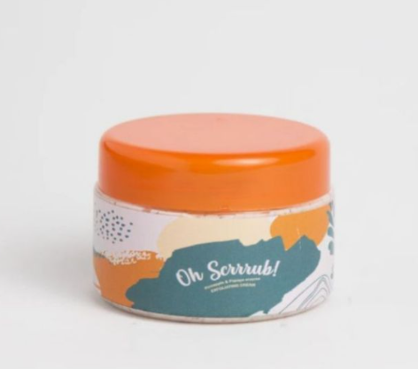 Oh Scrrrub Pineapple & Papaya Exfoliating Cream Apricot Body  Underarm and Butt Scrub 100ML
