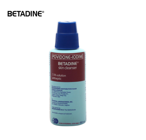 Betadine® (Povidone-Iodine) Skin Cleanser 60ml
