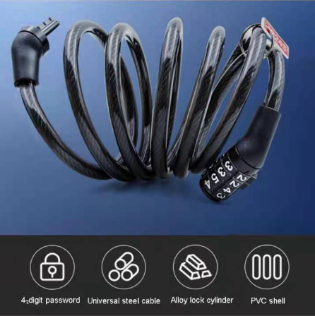 Universal Bicycle Combination Lock Electric Vehicle Combination Lock