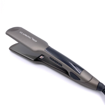 Gladking 9818 Digital Hair Straightener Titanium Flat Hair Iron