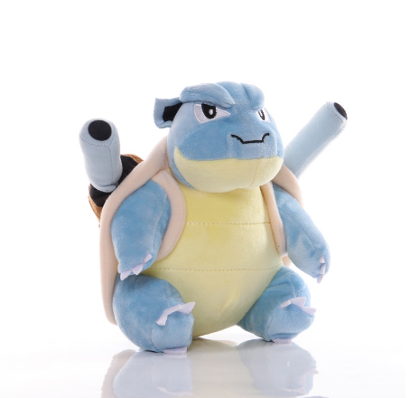 Animation Pokemon Blastoise Plush Toys Doll Soft Stuffed Animals Toy for Kid