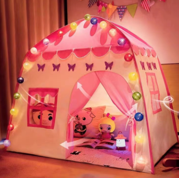 Tent for Kids Girl Play House Castle Play Tent Foldable Oxford Playhouse Playtent Game House