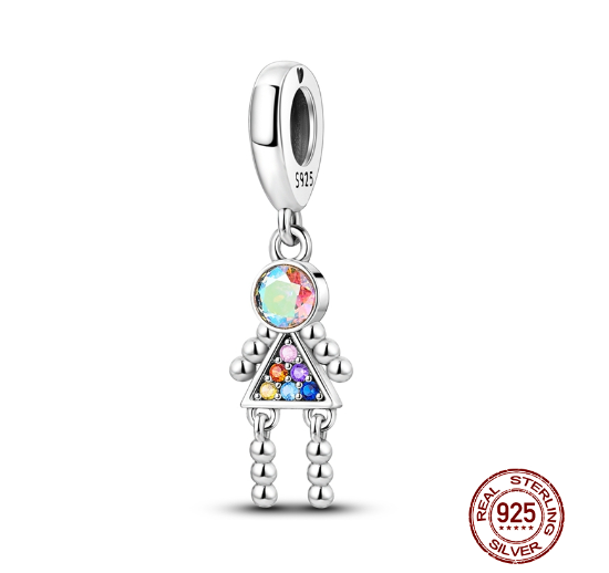 New Arrivals 925 Silver Life Tree Pendants Feather Planet Trunk Travel Girl Charms Beads Fit Original Pandora Charms Bracelet Women DIY Jewelry 0032