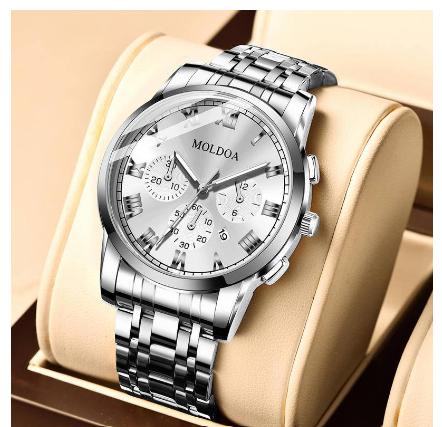 Watch For Men Water Proof Relo for Man Original Business Genuine Quartz Stainless Steel Accurate Wear-Resistant Luminous 7