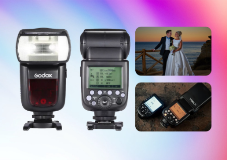 Godox V860 II Canon TTL Li-Ion Flash Kit for Canon Cameras