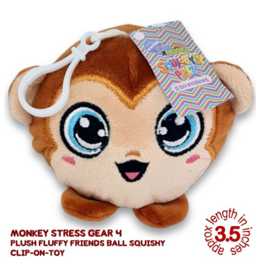 KC0415 Key Clips Rings Hanging Plushies Bag Charm Stuffed Toys KC8