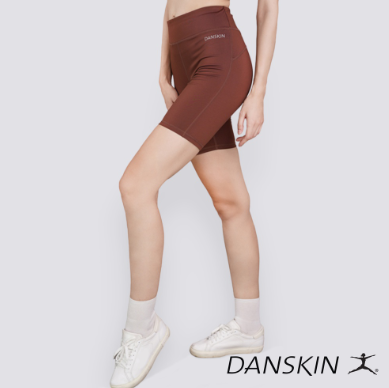 Danskin Mighty Move Long Highwaist Cycling Shorts Women Activewear