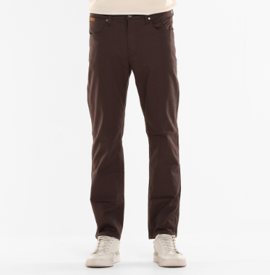 WRANGLER MENS TEXAS STRAIGHT SMOKE COLORED PANTS