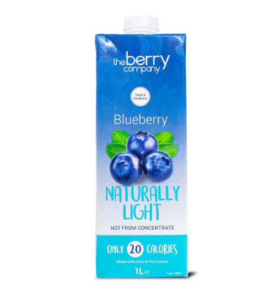 The Berry Company Naturally Light Blueberry 1L