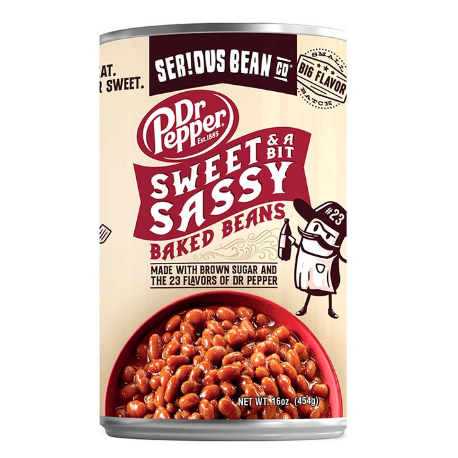Serious Bean Co Sweet and Sassy Dr Pepper Baked Beans 454g