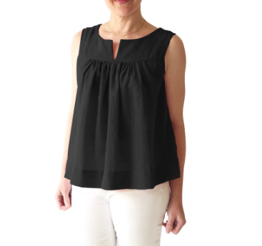 ZANZEA Women Vintage V-Neck Sleeveless A Line Solid Color Tanks