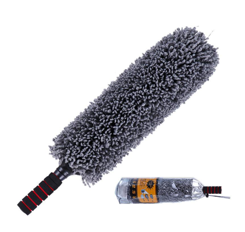 Car Cleaning Brush Microfiber Window Wash Cleaner Retractable Long Handle Washable Car Dirt Dust