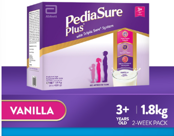 Pediasure Plus Vanilla 1.8KG For Kids Above 3 Years Old