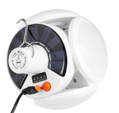 45W solar waterproof multi-scene dual-mode charging outdoor camping spherical light