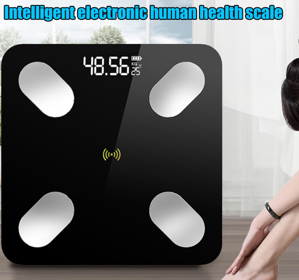 Smart Bluetooth APP Electronic Digital Weight Balance Bathroom Body Fat Scale
