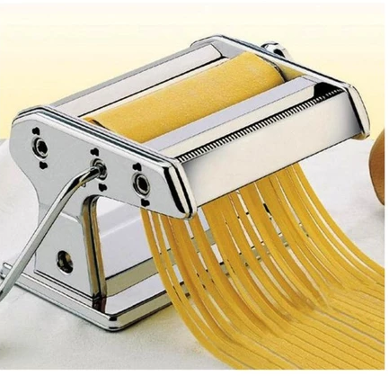 StainlessManual Pasta Maker Machine Noodle Hand Crank Cutter
