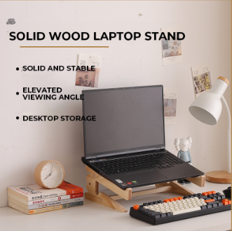 Wood Stand For Laptop Stand Monitor Wooden Laptop Stand Wood Laptop Stand Laptop Fan