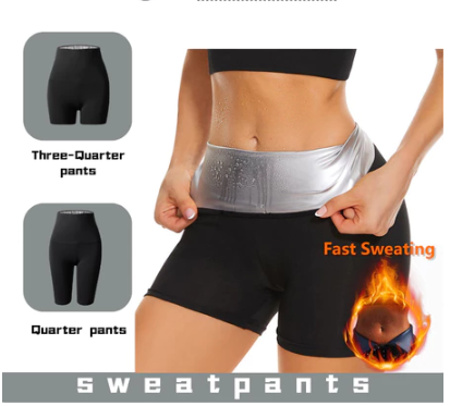 Running Fitness Shorts High-waisted Yoga Pants Tight Pants Burning Jogging Shaper Slimming Sauna