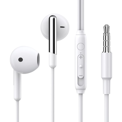 TOPK Earphone In-Ear Volume Control with Microphone 3.5mm Jack Universal for iPhone Android