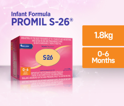 Wyeth Nutrition S-26 0-6 months 1.8kg