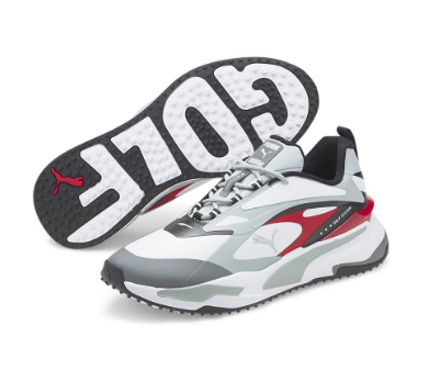 PUMA Unisex GS-Fast Golf Shoes' (White)