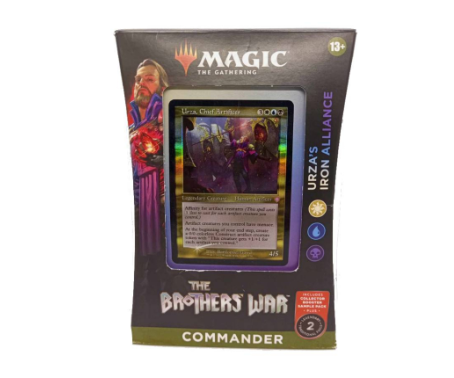 Magic The Gathering The Brother's War Commander Deck Urza's Iron