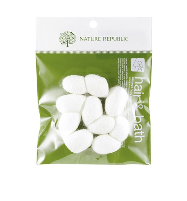 Nature Republic  Beauty Tool Cocoon Silk Ball 10EA