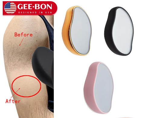 GEEBON Physical Hair Removal Eraser Hair Remove Painless Epilator Reusable Body Care Depilation Tool