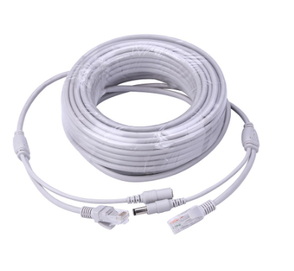 V380 Rj45 Plus Dc Power Extension Ethernet CCTV Cable Lan For Poe Ip Camera System