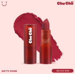 Chu Chu Beauty Matte Bomb in Mellow Wine