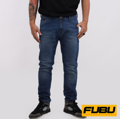 Fubu Denim Long Pants Skinny Fit Stretch FSB40-0272
