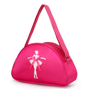 Children's Dance Bag New Style One-Shoulder Backpack Latin Ballet Schoolbag Girls Princess Dancing Printing