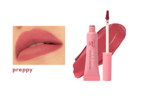 Happy Skin Kiss & Bloom Velvet Lip & Cheek Stain in Preppy
