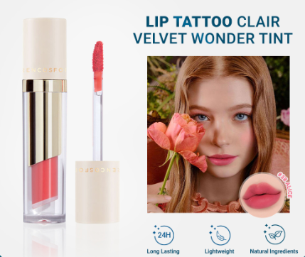 FORENCOS Lip Tattoo Clair Velvet Wonder Tint 4G