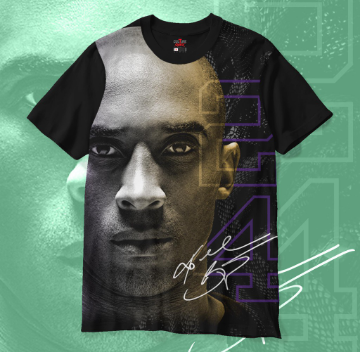 Black Mamba Printed Unisex Black Fashion T Shirt