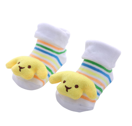 Anti-Skid Animal Character Baby Shoes Sock for Newborn S11