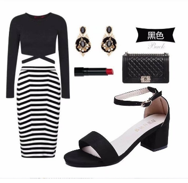 997-Korean Version of All-Match Shoes With 2.5cm Thick Heels for WAomen