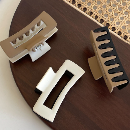 Korea Color-blocking Clip Hair Grips Elegant Lady Girls Hairpin Hairclips Hair Accessory