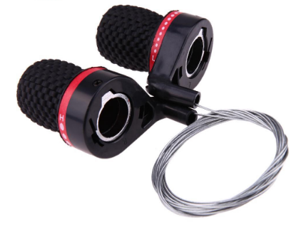 Cycling Bike Twist Grip Gear Shifters Speed Conjoined DIP Derailleur