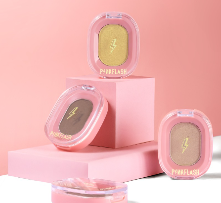 PINKFLASH Soft Smooth Pigmented Natural Natural 3D Contour Highlighter Pressed Powder