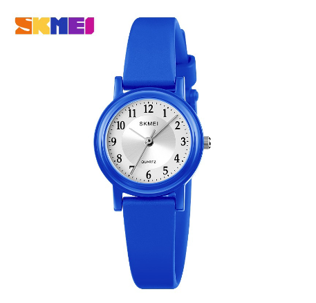 Skmei Quartz Simple Small Dial Design Waterproof Watch For Women 1659 BLUE