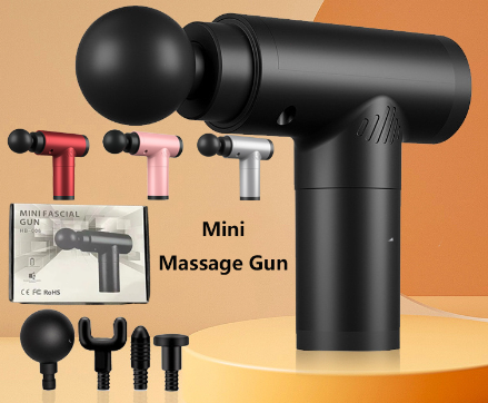 6 Modes Deep Tissue Massage Gun Muscle Massager Therapeutic Pain Massage Machine Pain Relief Portable