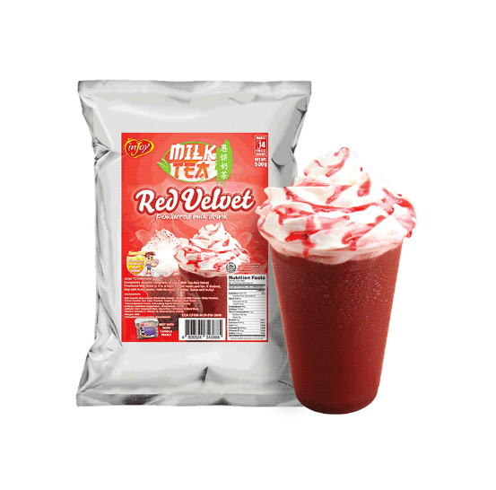 InJoy Red Velvet Milk Tea Powder 500g