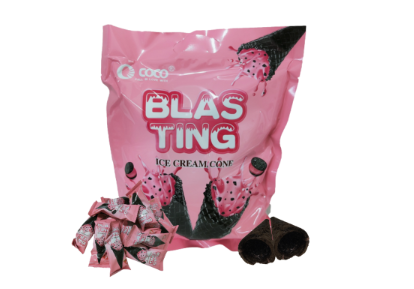 Coco Blasting Ice Cream Cone Strawberry 300g