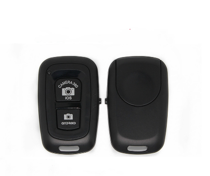Mini Wireless Bluetooth-compatible Remote Shutter Controller Button Self-timer Camera Stick Shutter