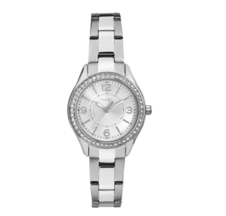 Timex Miami Mini Silver Stainless Steel Analog Quartz Watch For Women TW2P79800 STYLE