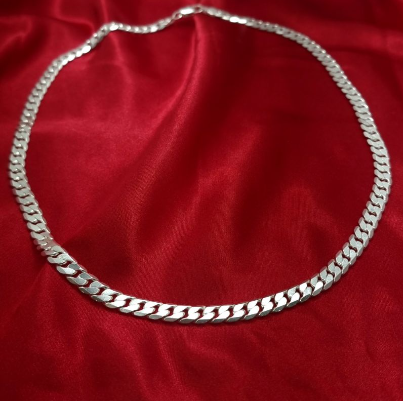 925 Stamped Silver Plated Necklace For Men